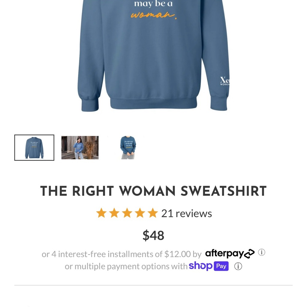 Blue Sweater - Picture 3 of 5